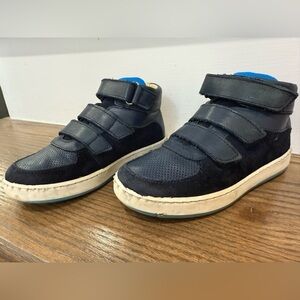 Jacadi Navy Blue Kids Sneakers with Velcro